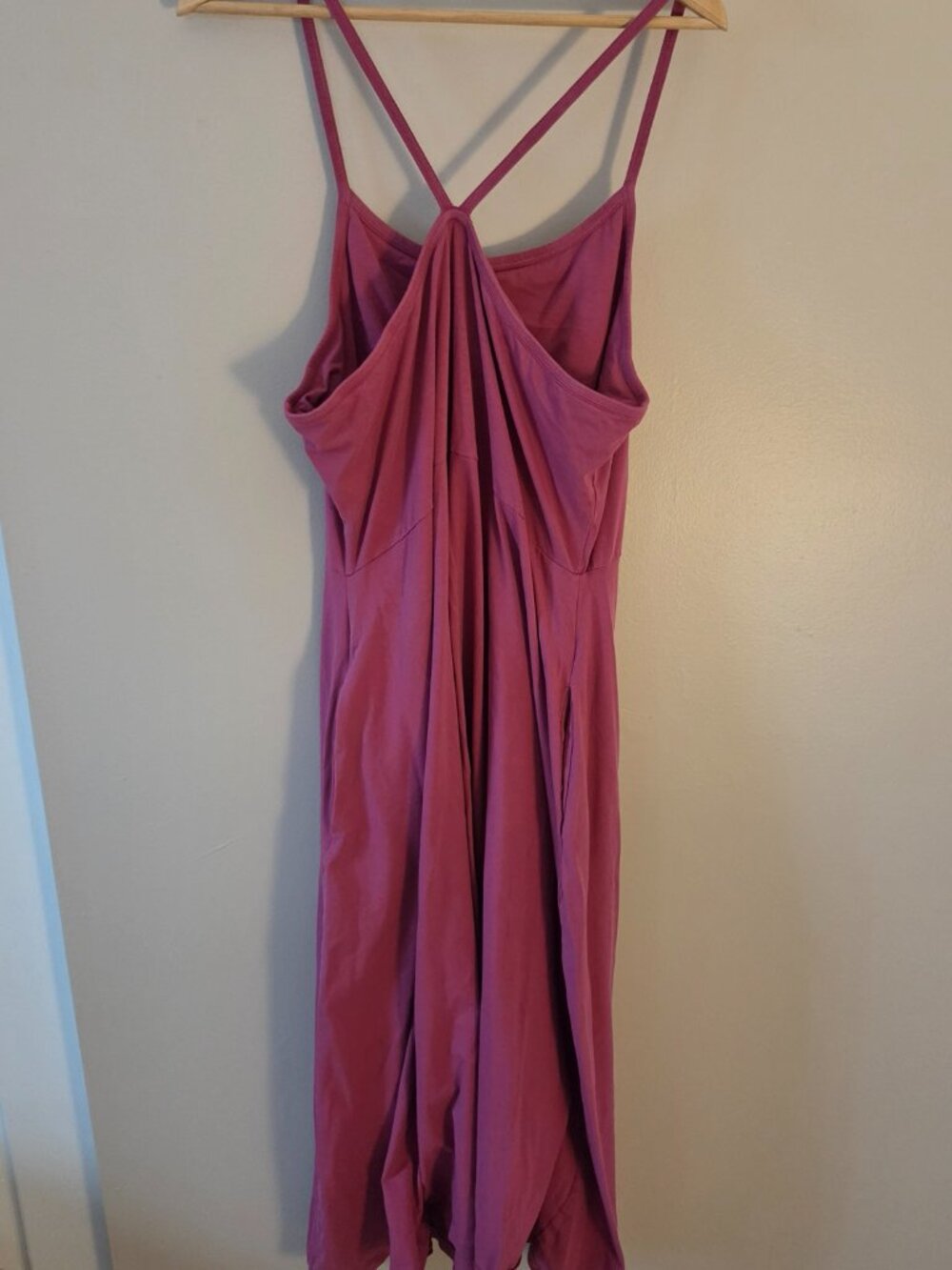 Pact - Organic Fit & Flare Midi Dress - Mulberry - XXL (Regular) - Picture 4 of 5